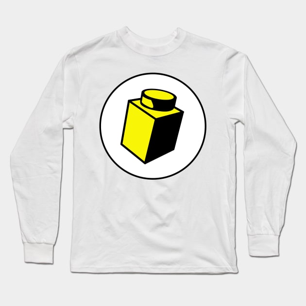 1 x 1 Brick Long Sleeve T-Shirt by ChilleeW